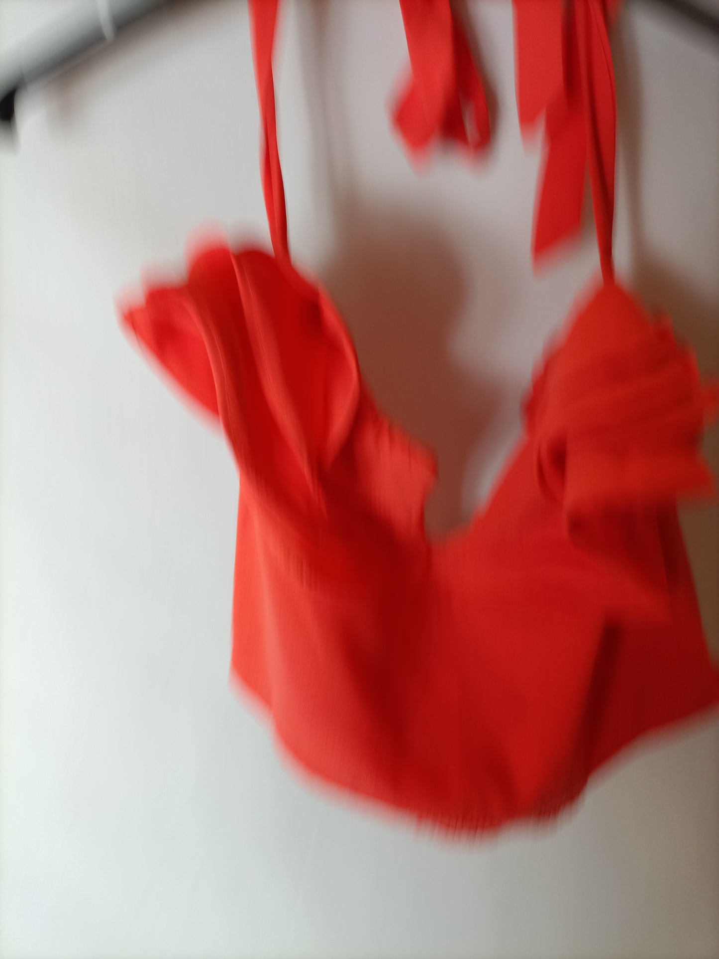 SHEIN. Croptop naranja T.s