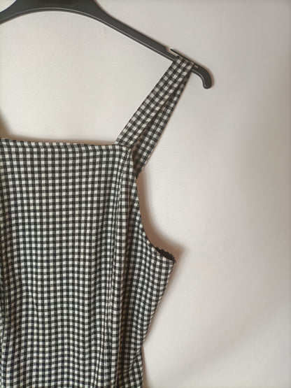 BERSHKA. Vichi Ts check dress