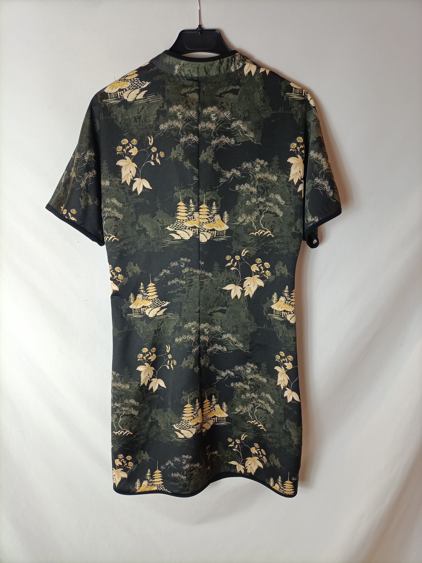 ZARA. Black Chinese Ts dress