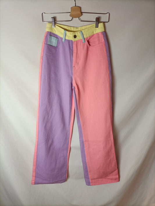 OTHERS. Denim trousers in colours S.34 (tare)