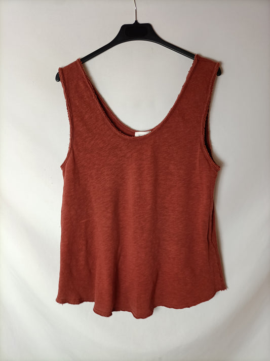 AMERICAN VINTAGE. Top color teja. T M