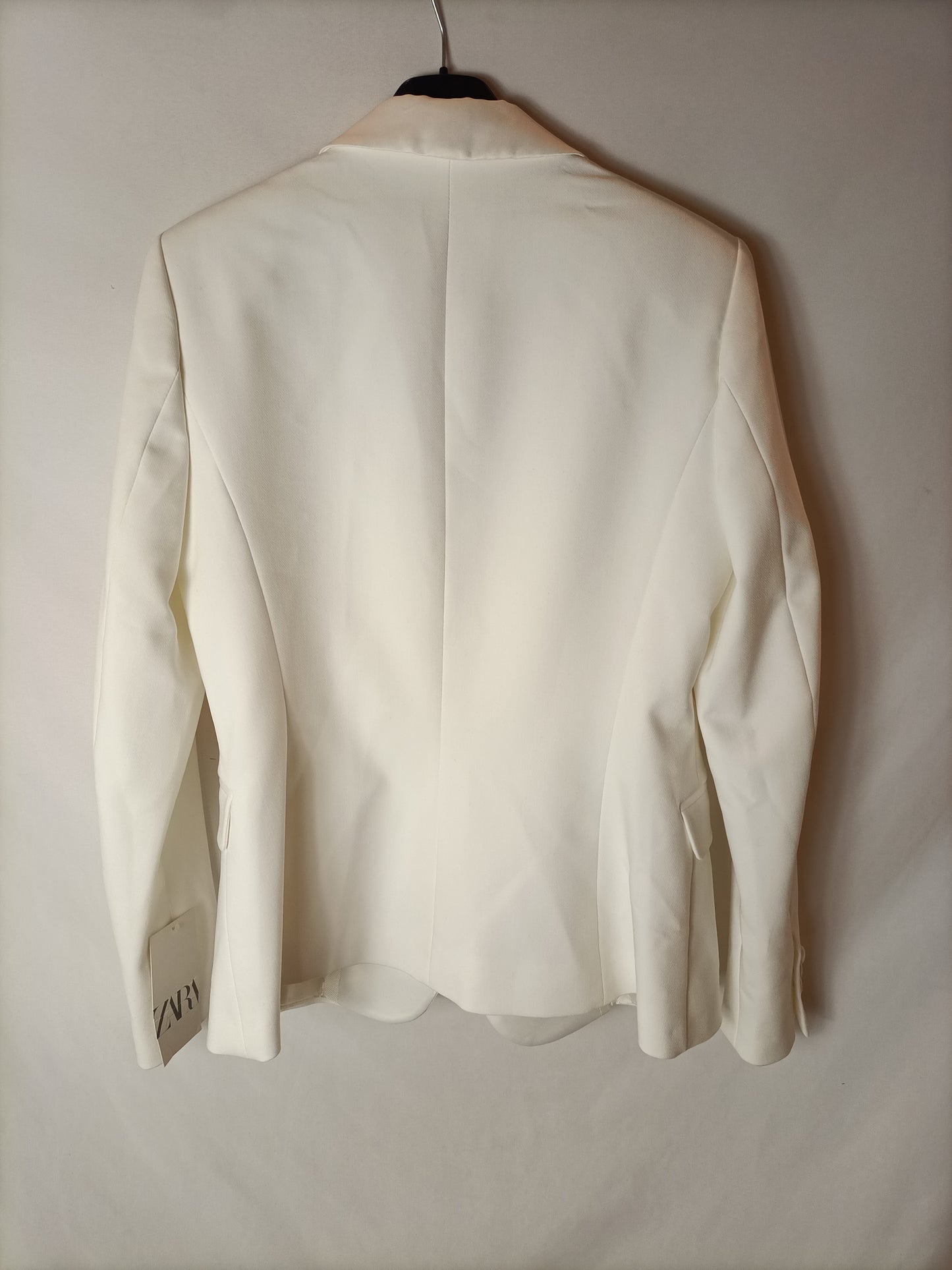 ZARA. Blazers blanxa solapa T.L