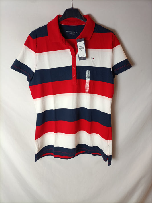 TOMMY HILFIGER. Polo rayas T.m