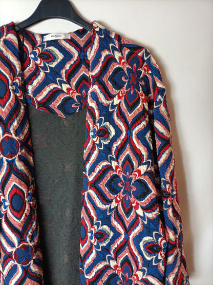 MANGO. Chaqueta estampada textura T.u(s/m)