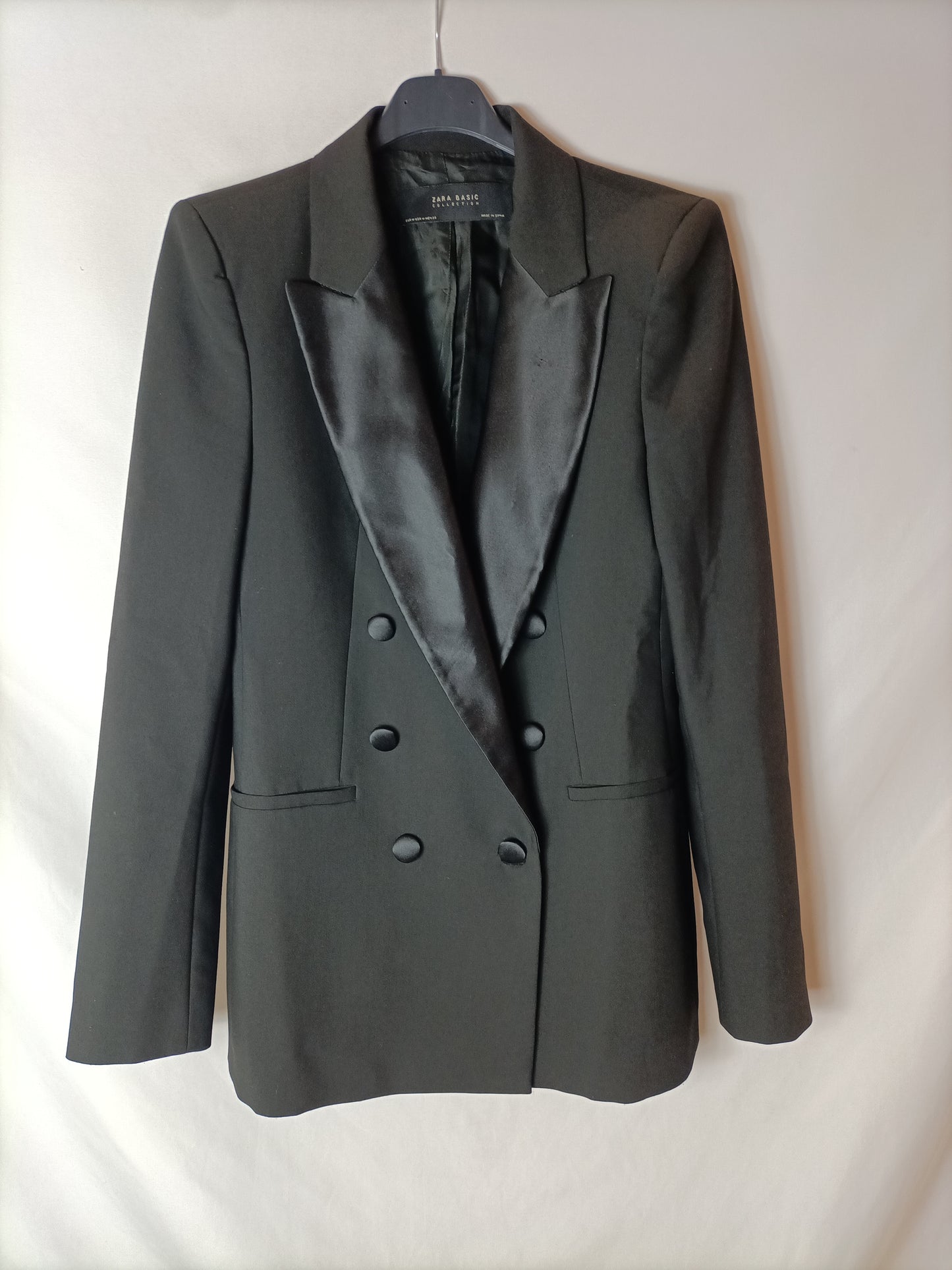 ZARA. Blazers negra  solapa T.M