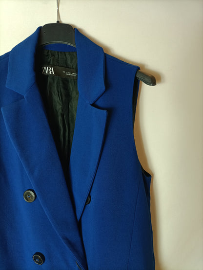 ZARA. Chaleco cruzado Klein T.s