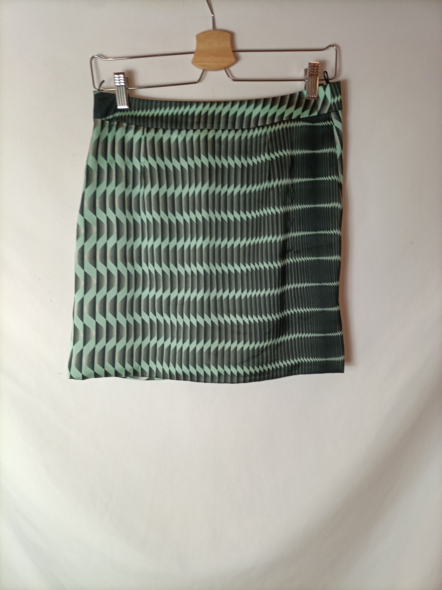 PINKO. Short skirt with asymmetrical design. Size 38