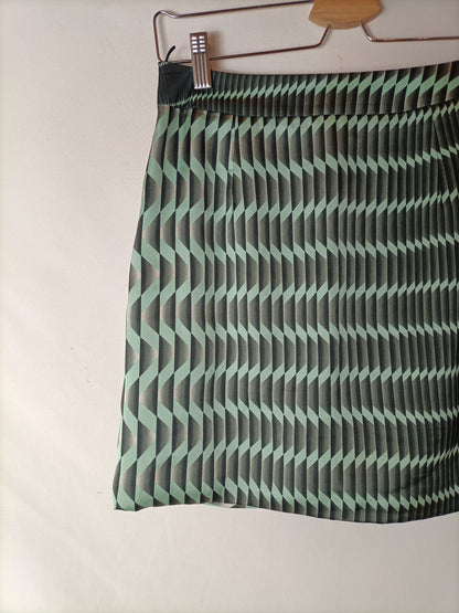 PINKO. Short skirt with asymmetrical design. Size 38