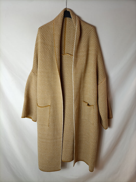 OTRAS. Cárdigan espiga T.u