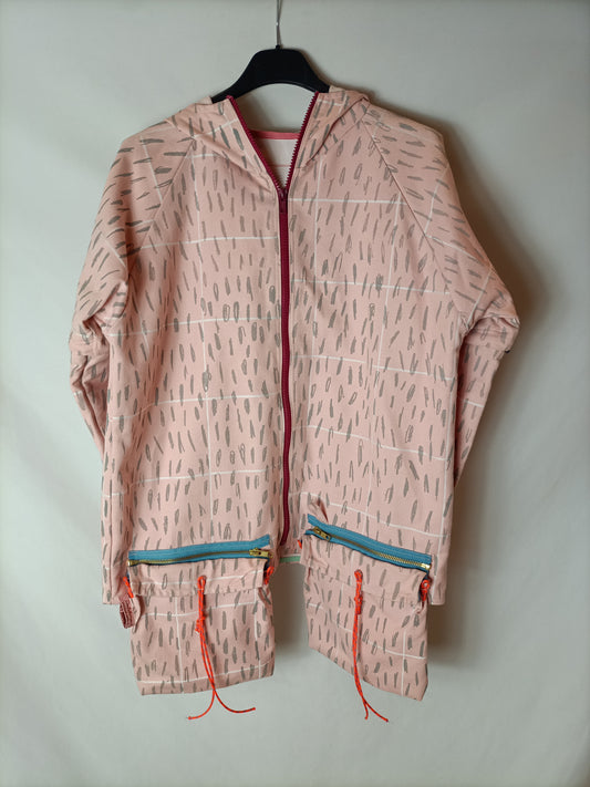 OTHERS. Pink printed parka Your(s)