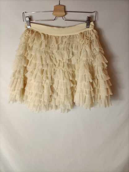 DOLCE&GABBANA. Falda corta tul