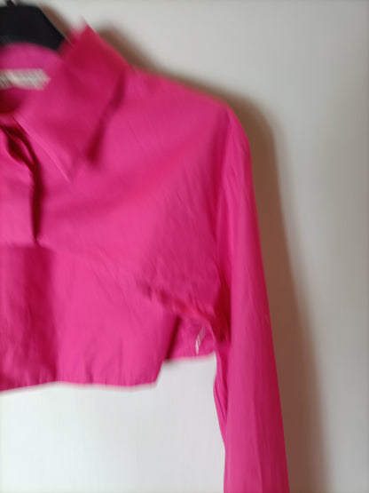 ZARA. Pink Ts Crop Top Blouse