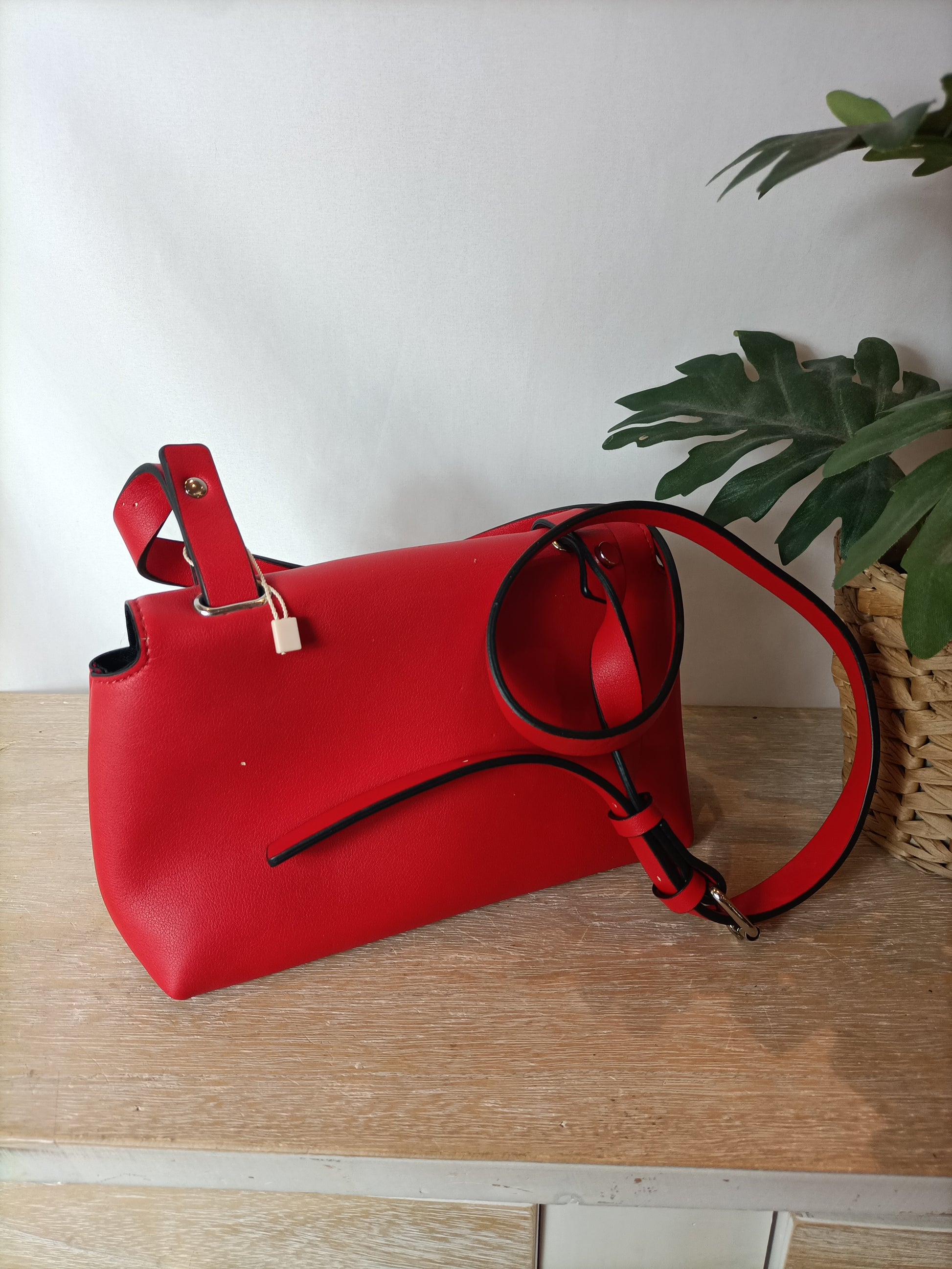 Bandolera Correa Pull And Bear Bolso Rojo Bandolera – Hibuy Market
