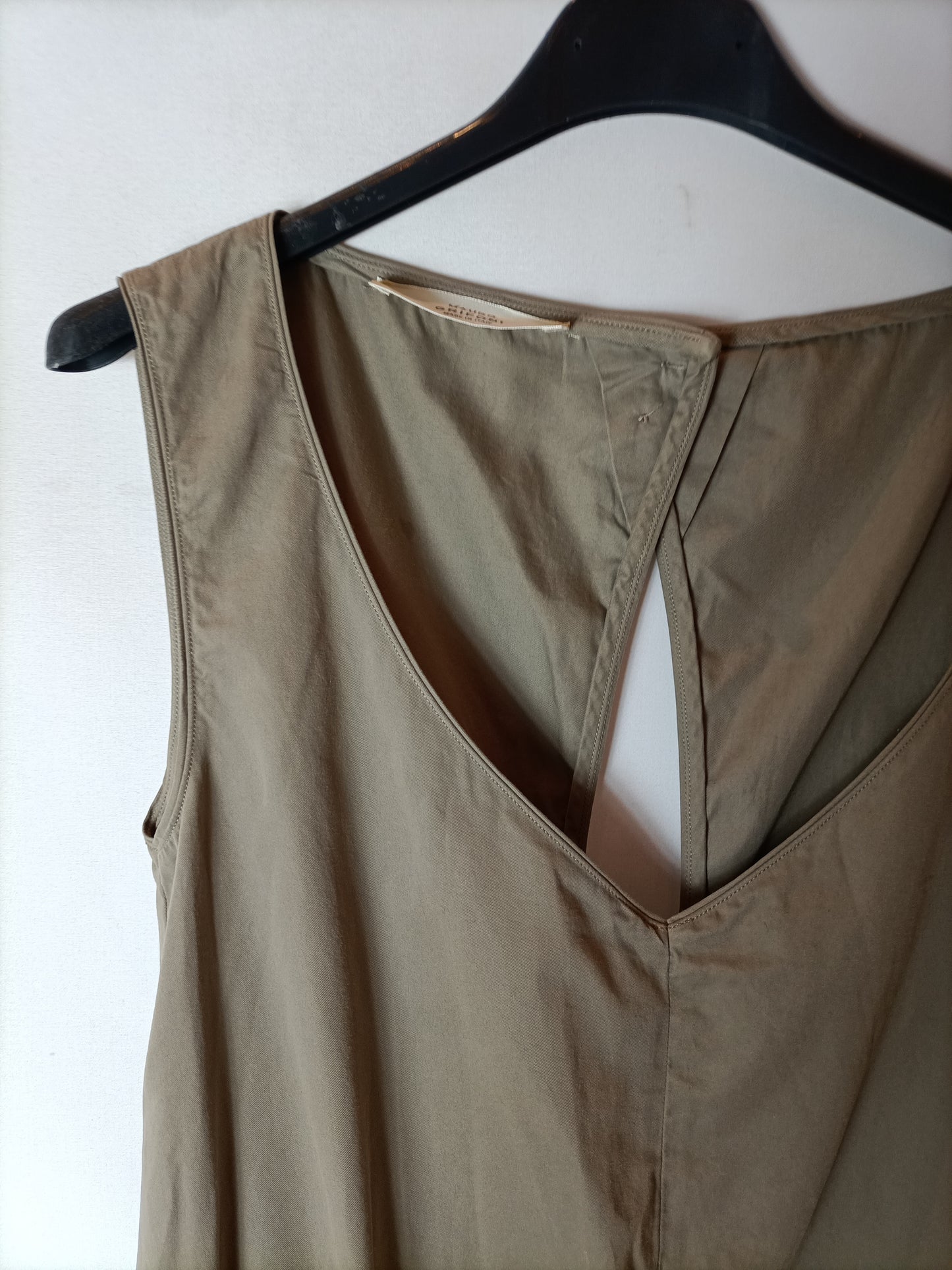 MAURO GRIFONI. Short green jumpsuit. T 38