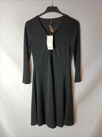 STRADIVARIUS. Black Ts rope dress