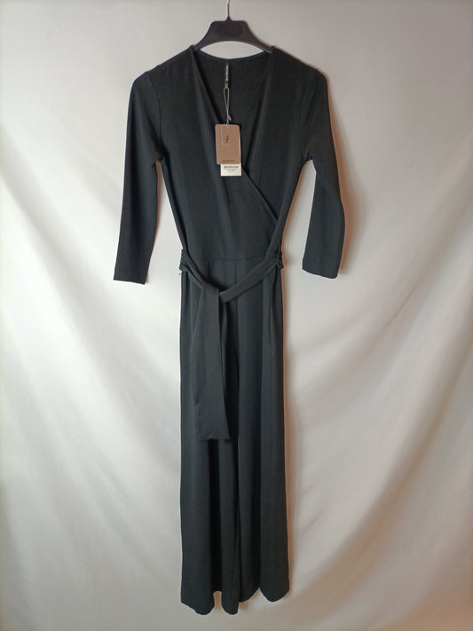 STRADIVARIUS. Ts long black jumpsuit