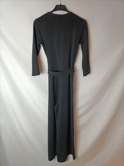 STRADIVARIUS. Ts long black jumpsuit