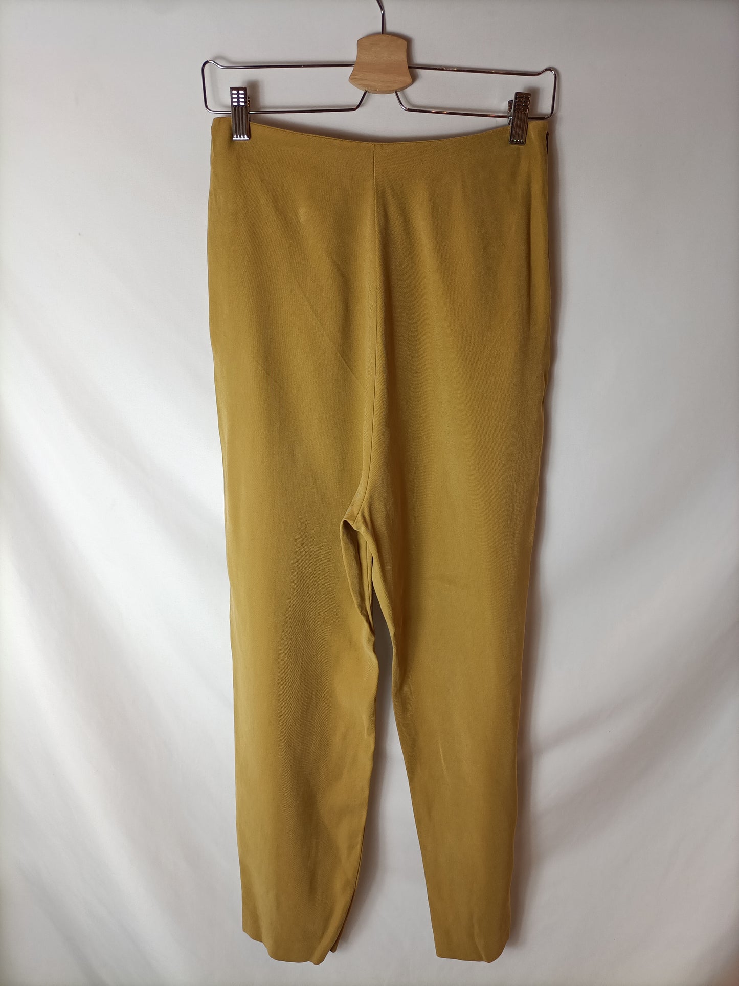 MANGO. Mustard crossover trousers Tm