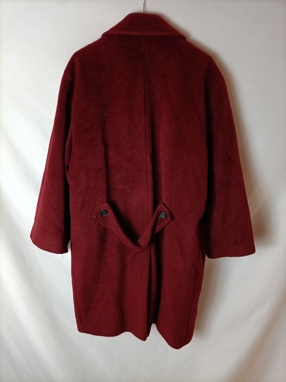 AMERICAN VINTAGE. Abrigo burdeos. T U (m/l)