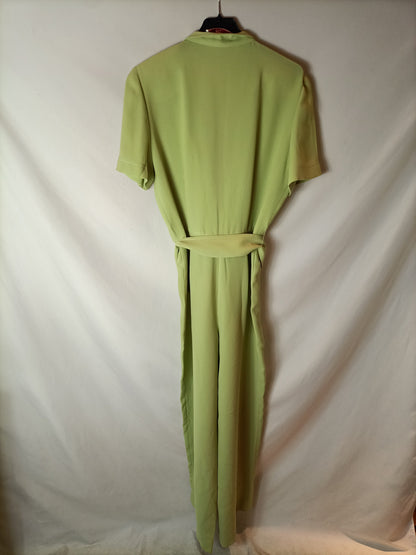 GLORIA ESTELLÉS. Mono verde lima. T 44