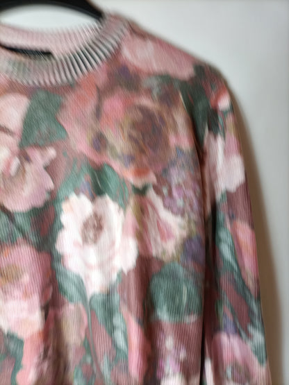 ESCORPION. Jersey fino flores T.m