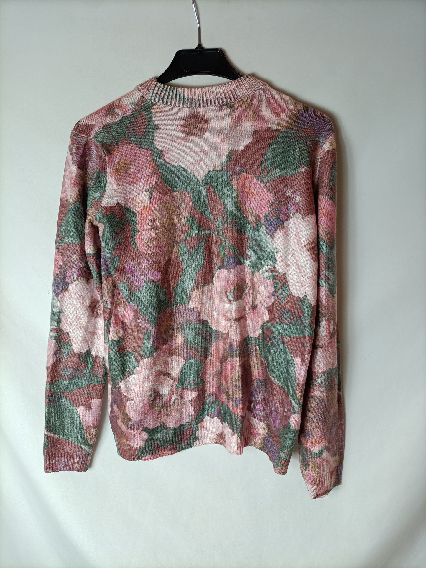 ESCORPION. Jersey fino flores T.m