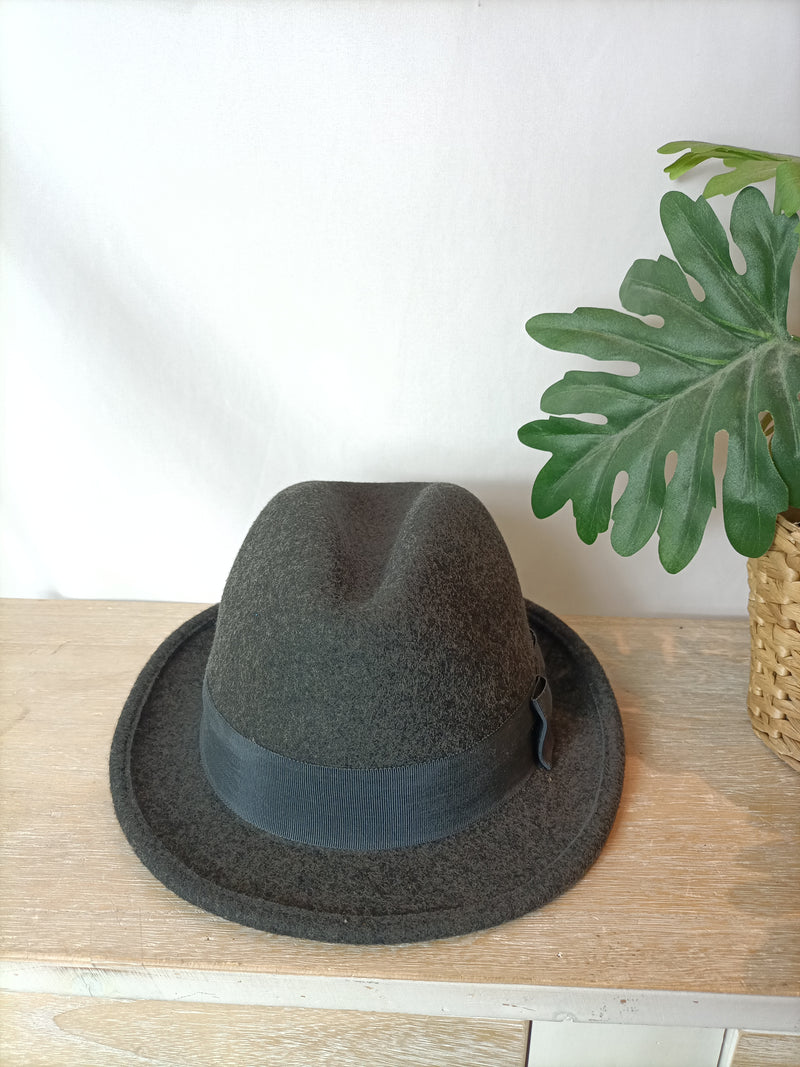 FUN&BASIC. Sombrero gris paño