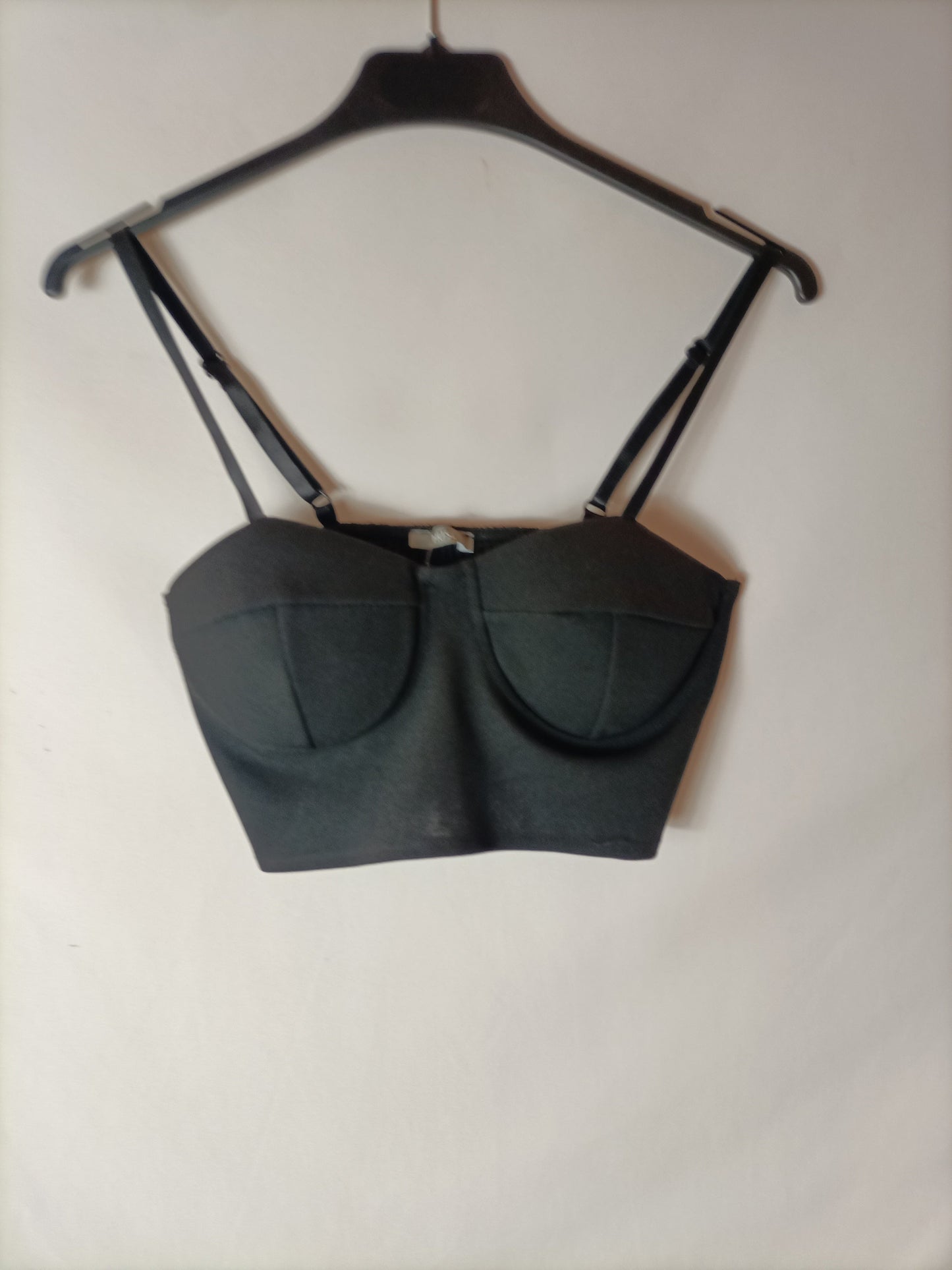 DALECANDELA. Sujetador efecto crop top. T U (S/M)