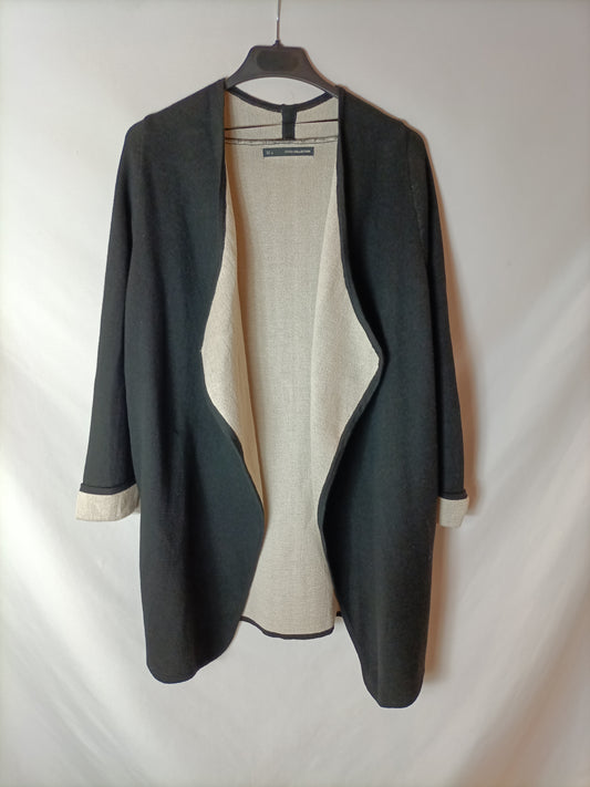 SFERA. Cárdigan negro. T L