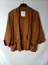 PULL&BEAR.chaqueta/kimono mostaza T.m