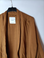 PULL&BEAR.chaqueta/kimono mostaza T.m
