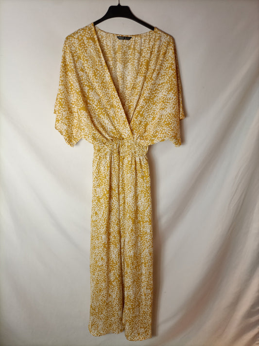 SHEIN.Vestido largo flores T.m