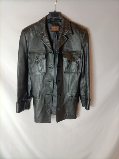 SIMORRA COLLECTION. Black jacket with pockets. XS/S