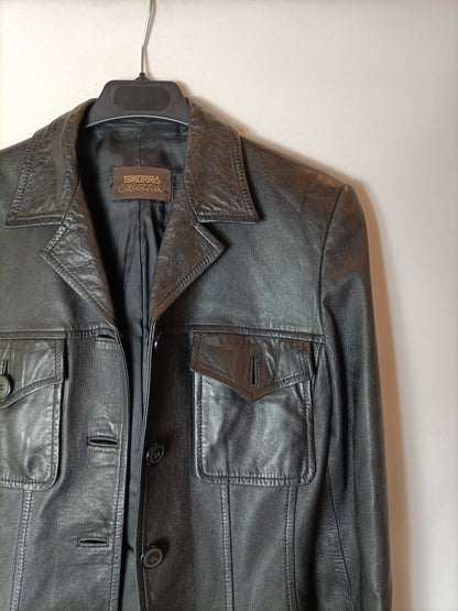 SIMORRA COLLECTION. Black jacket with pockets. XS/S