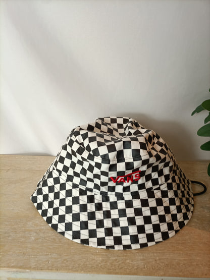 VANS. Gorro bucket cuadros. TM/L