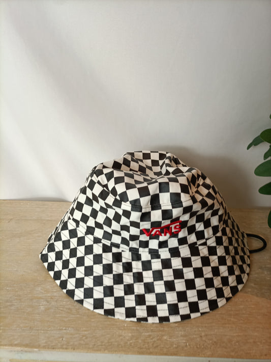 VANS. Gorro bucket cuadros. TM/L
