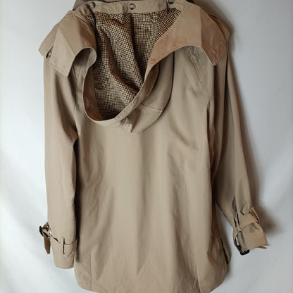 MULAYA. Gabardina beige T.s