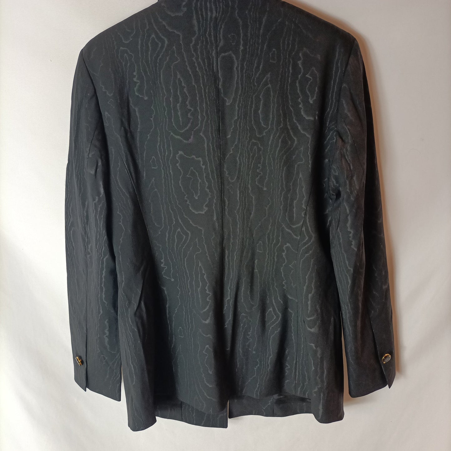 ESCADA. Black printed blazer. T 38