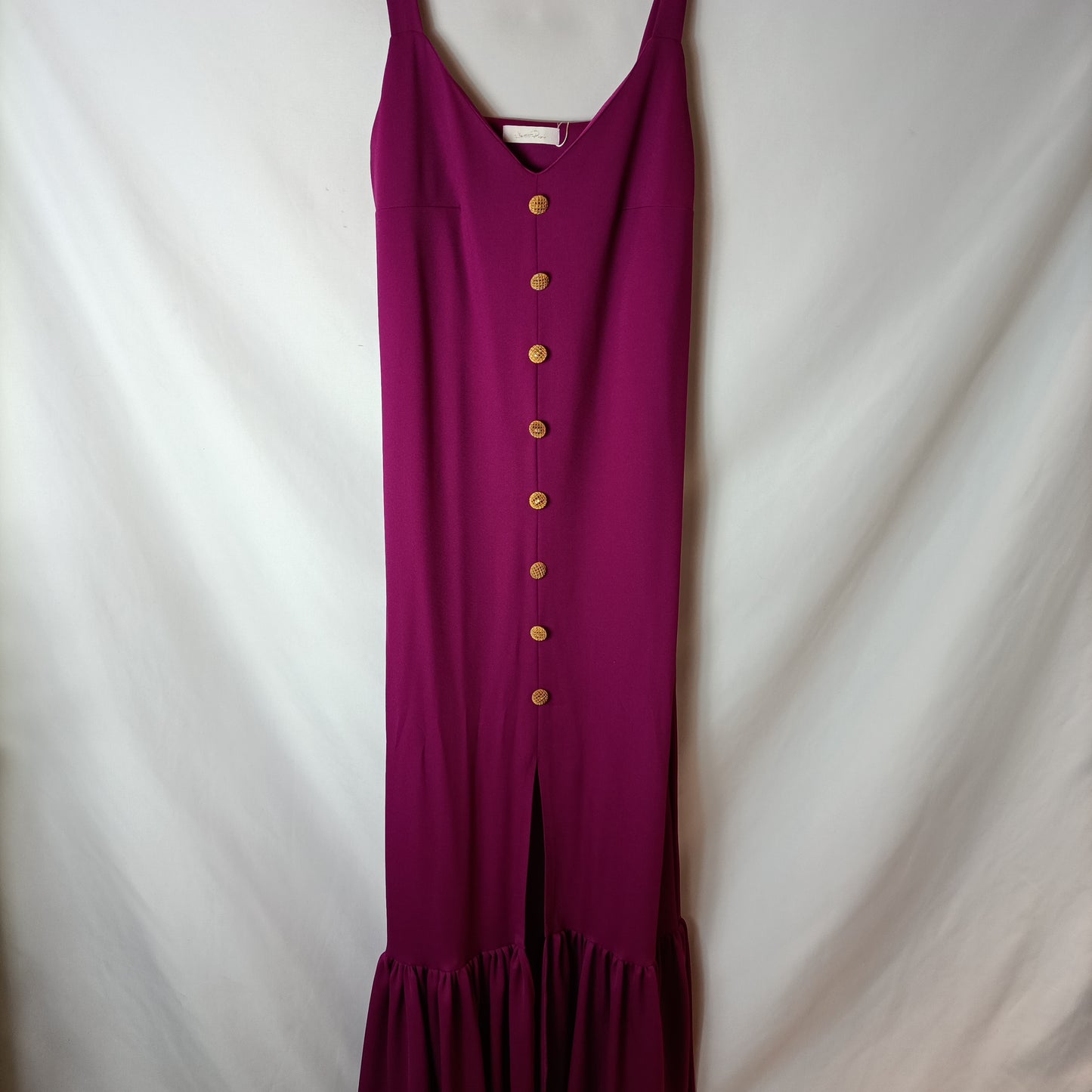 SANTA PIA. Long bougainvillea dress (m/l)