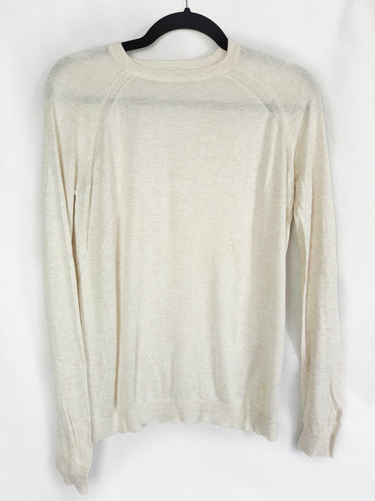 MANGO. Beige sweater, size M
