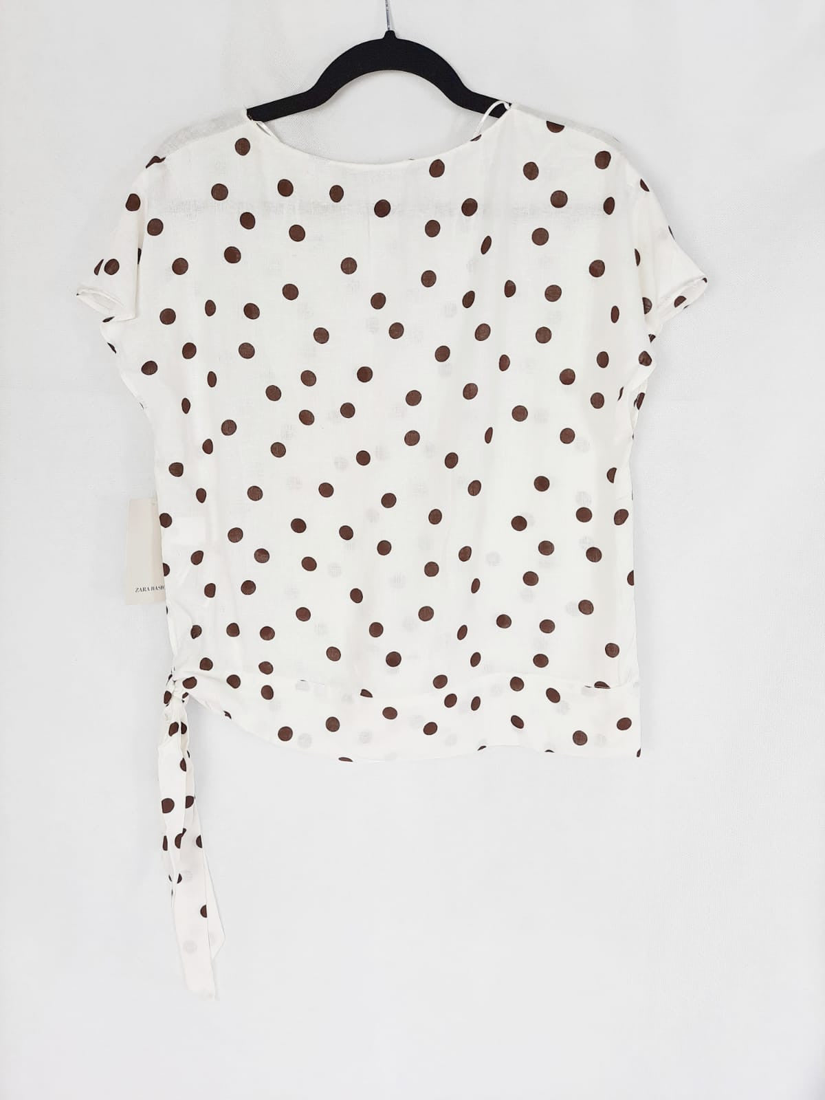 ZARA. Blusa lunares talla XS