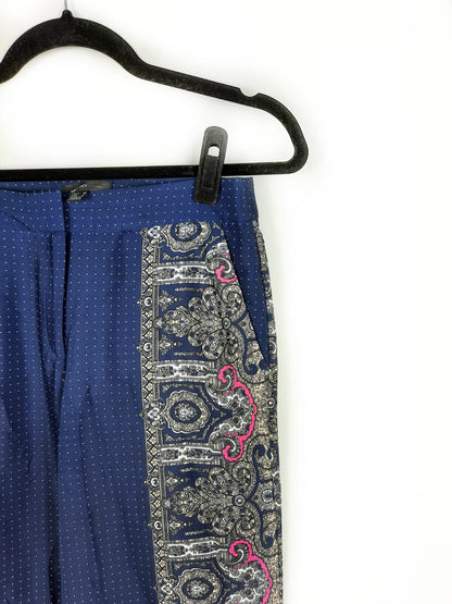 MANGO. Pantalón lunares T. 36