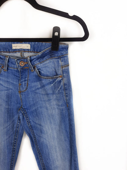 GREEN COAST. Bell-bottom trousers, size 34