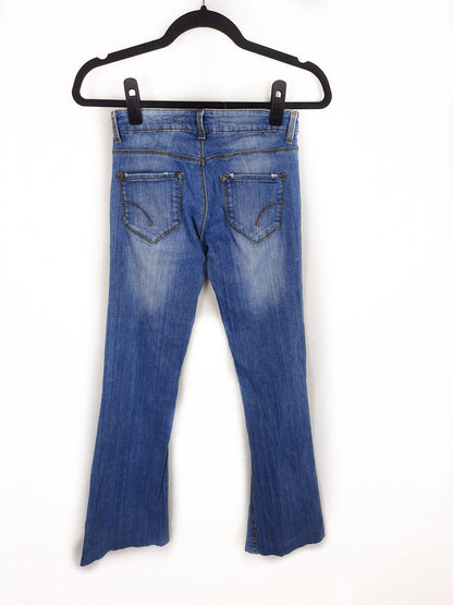 GREEN COAST. Bell-bottom trousers, size 34