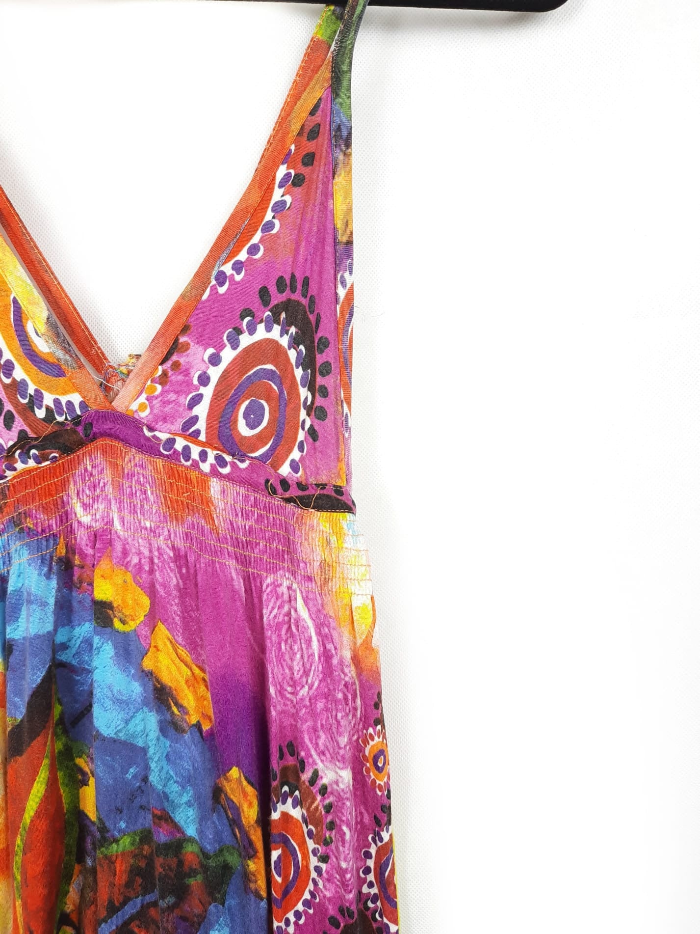 ZARA. Vestido muticolor T. M