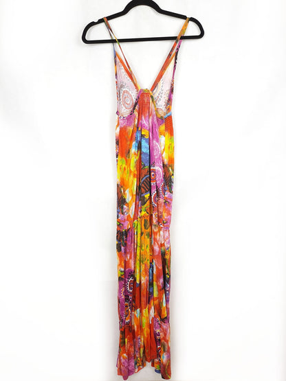 ZARA. Vestido muticolor T. M