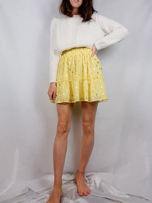 LOAVIES.Falda volantes plumeti T.s