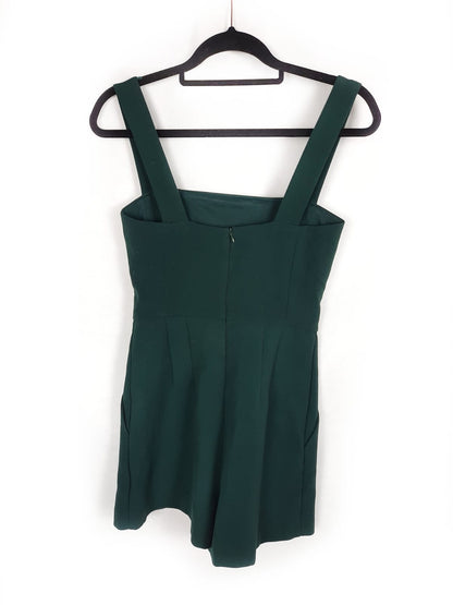 ZARA. Mono verde T.XS