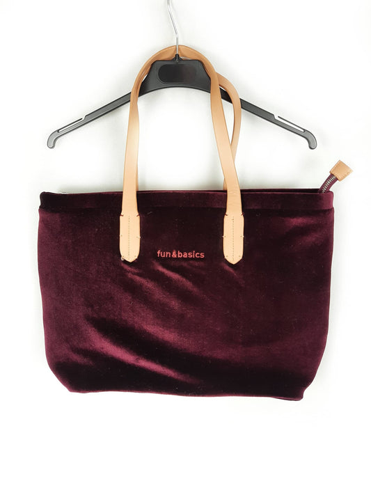 FUN&amp;BASICS. Velvet bag