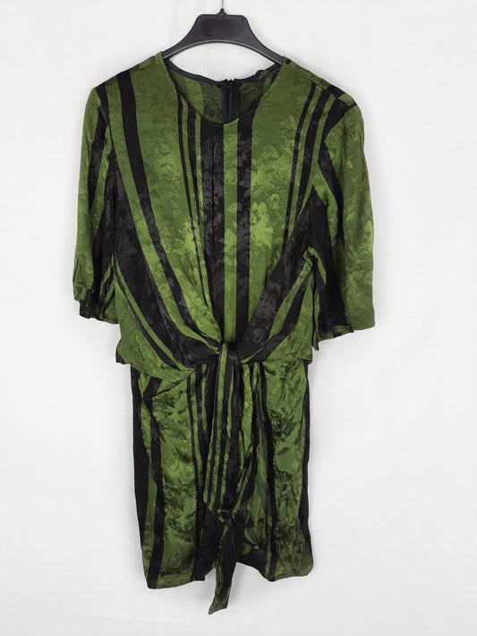 ZARA. Striped dress T.xs